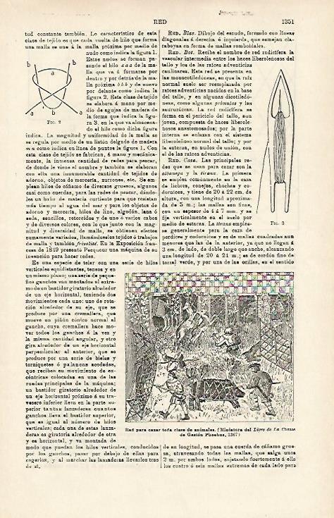 LAMINA ESPASA 16034: Red para cazar animales
