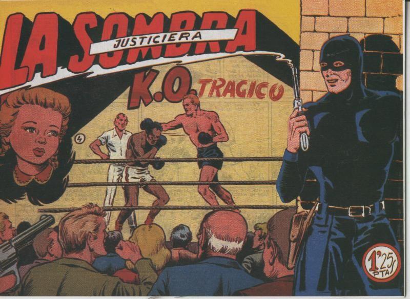 La sombra justiciera facsimil numero 04: K.O. tragico