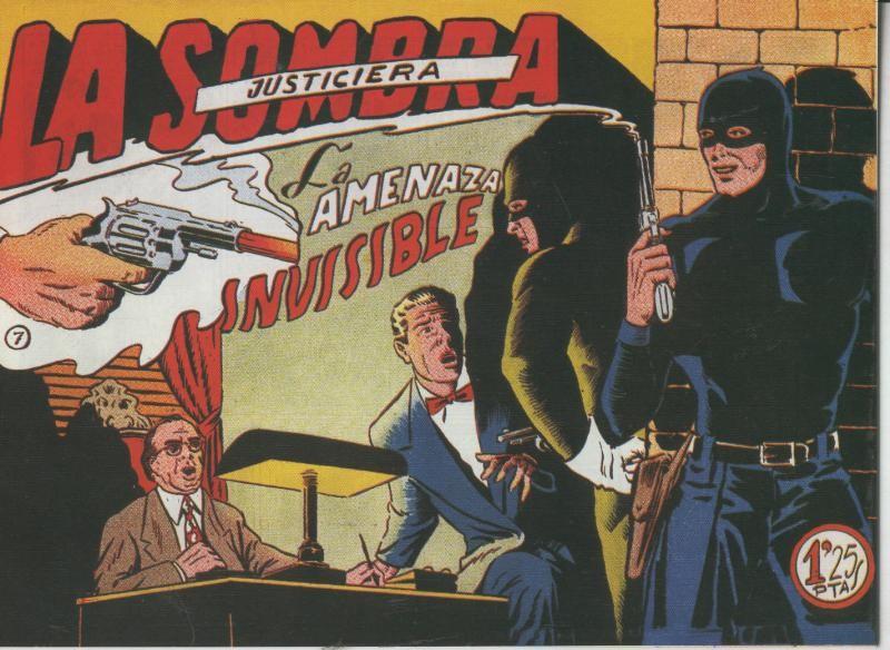 La sombra justiciera facsimil numero 07: La amenaza invisible
