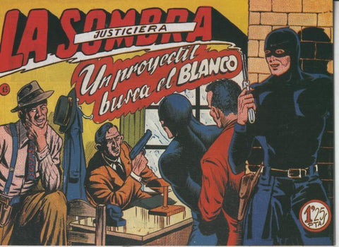 La sombra justiciera facsimil numero 13: Un proyectil busca el blanco