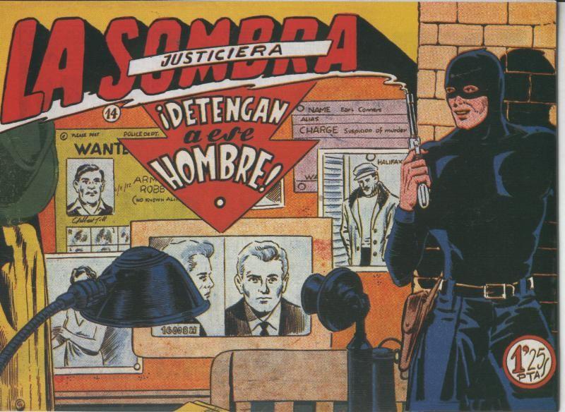 La sombra justiciera facsimil numero 14: Detengan a ese hombre