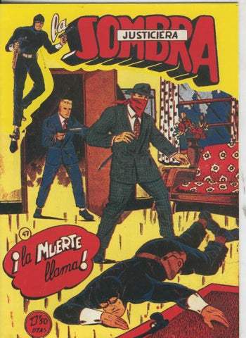 La sombra justiciera facsimil numero 47: La muerte llama (final de esta coleccion)