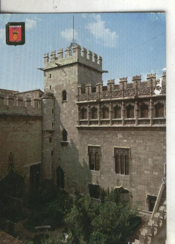 Postal:  Valencia: La Lonja