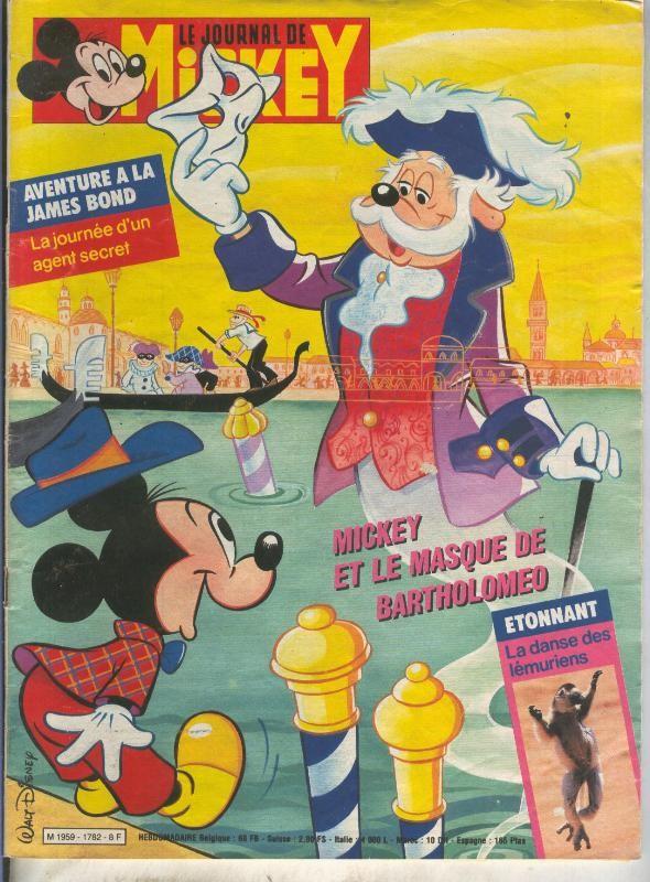 Le Journal de Mickey numero 1782