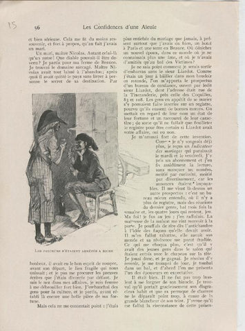 Les confidences d,une Aieule de Abel Hermant lamina 15