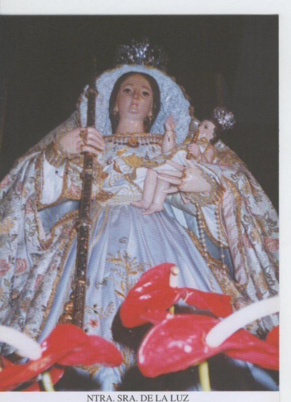 Postal 015485: Virgen Nuestra Señora de la Luz