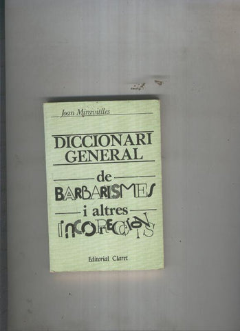 Diccionari General de barbarismes i altres incorreccions