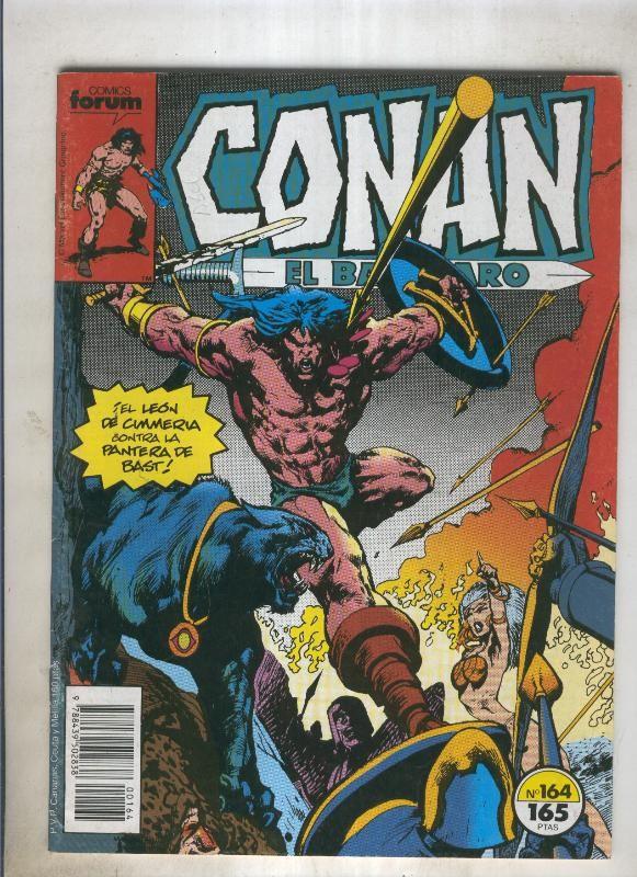 Conan el Barbaro primera edicion numero 164 (numerado 2 en trasera)