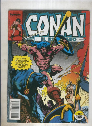 Conan el Barbaro primera edicion numero 164 (numerado 2 en trasera)
