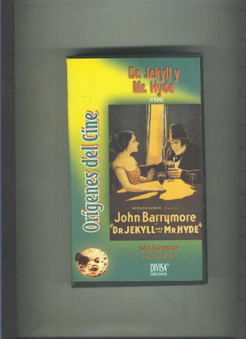 Video VHS: Origenes del cine: Dr.Jekyll y Mr.Hyde (1920 - John Barrymore)