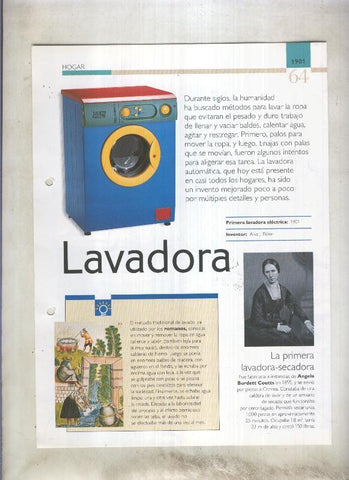 Lavadora  son 4 paginas y 