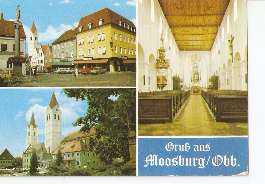 Postal 028539 : GruB aus Moosburg/Obb.