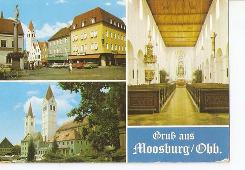 Postal 028539 : GruB aus Moosburg/Obb.
