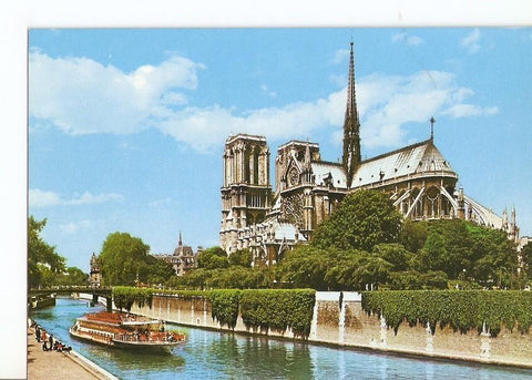 Postal 029336 : Paris, Notre-Dame vue de la Seine