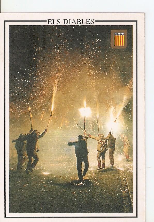 Postal 033829 : Els Diables. LArboç