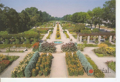 Postal 034382 : Montreal Quebec. Perennials garden The Montreal Botanical Garden