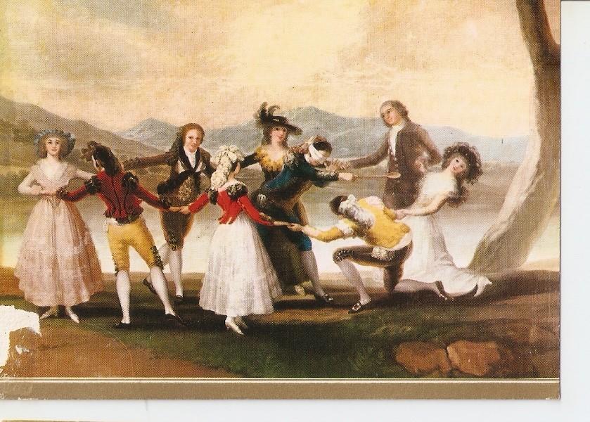 Postal 037084 : Goya. La Gallina Ciega