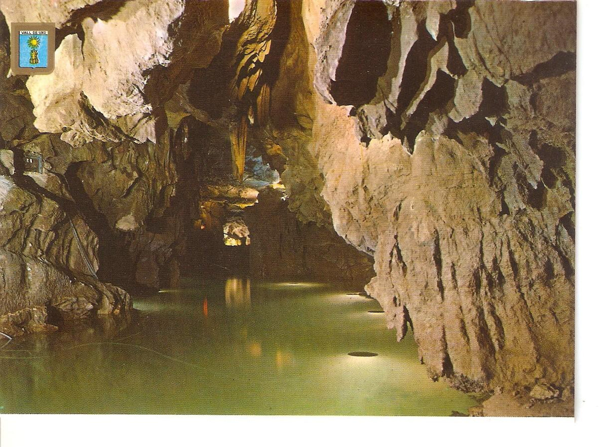 Postal 038615 : Vall de Uxo (Castellon). Gruta de San Jose. Interior