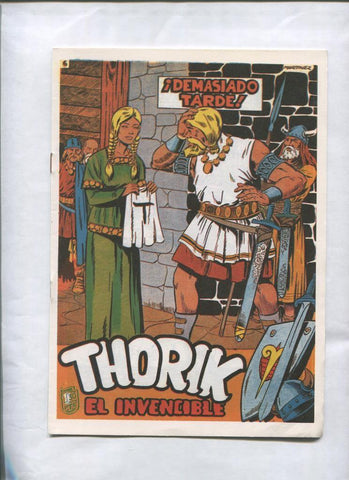 Facsimil: Thorik el invencible numero 06: Demasiado tarde