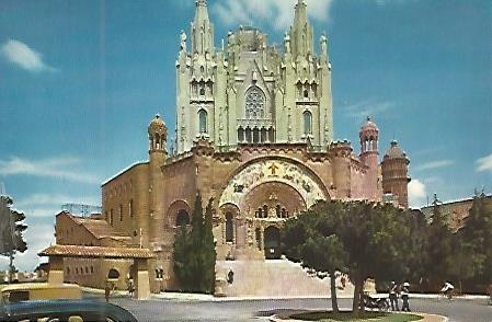 Postal 53521: BARCELONA. Templo del Tibidabo