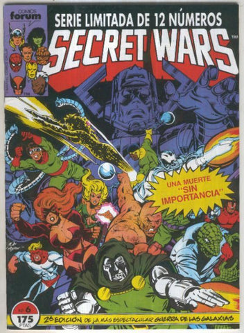 Secret Wars numero 06: Una pequeña muerte