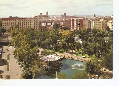 Postal 048013 : Salamanca. Alamedilla y vista parcial