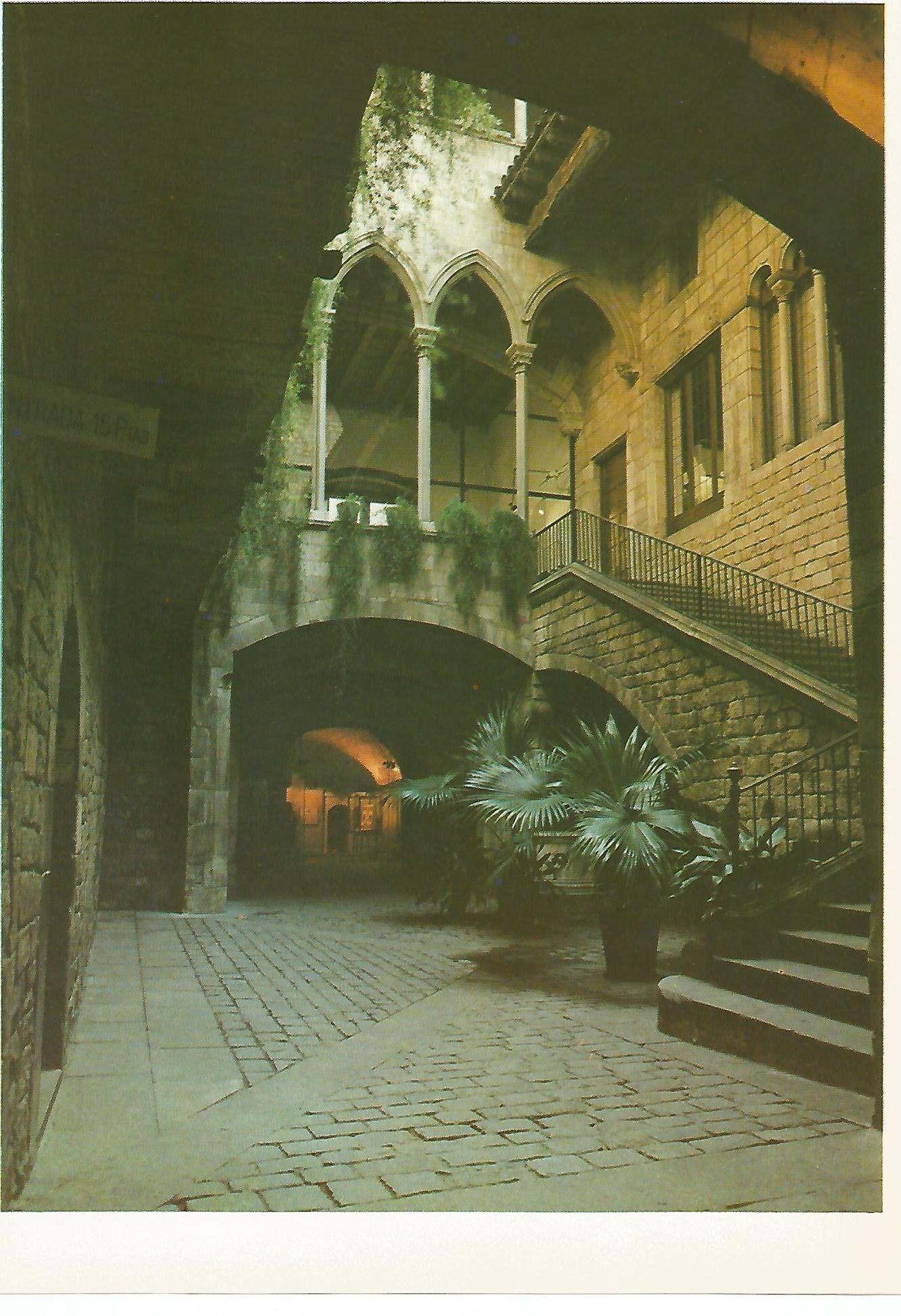 Lamina 027: Interior Museo Picasso de Barcelona