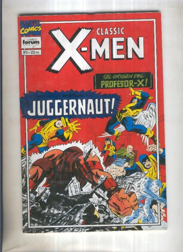Classic X Men numero 06 (subrayado en credito y parte correo)