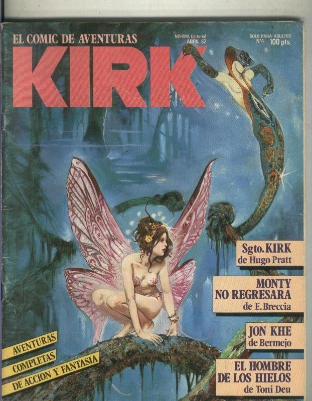 El comic de aventuras Kirk numero 04