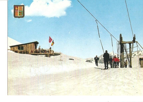 Postal 031718 : Valls dAndorra. Pas de la Casa. Telesqui