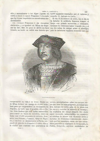 LAMINA 3541: Monseñor de Lautrac