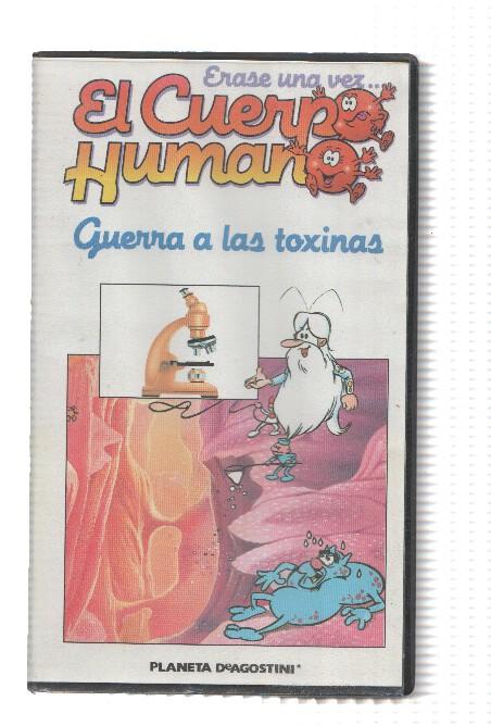 Serie VHS: Erase una vez EL CUERPO HUMANO, Numero 23: GUERRA A LAS TOXINAS