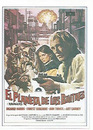 CROMO CINE 1710: EL PLANETA DE LOS BUITRES