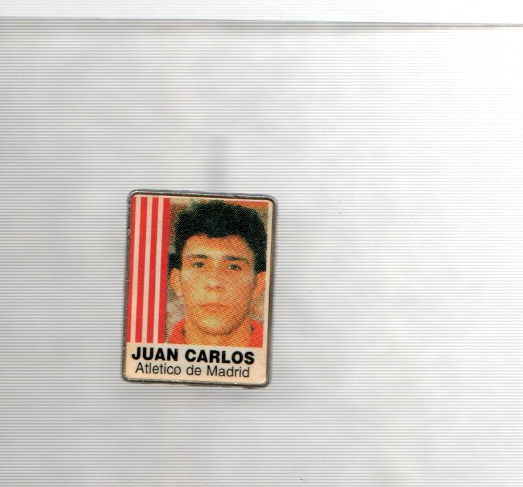 Pins: Juan Carlos ,jugador del Atletico de Madrid