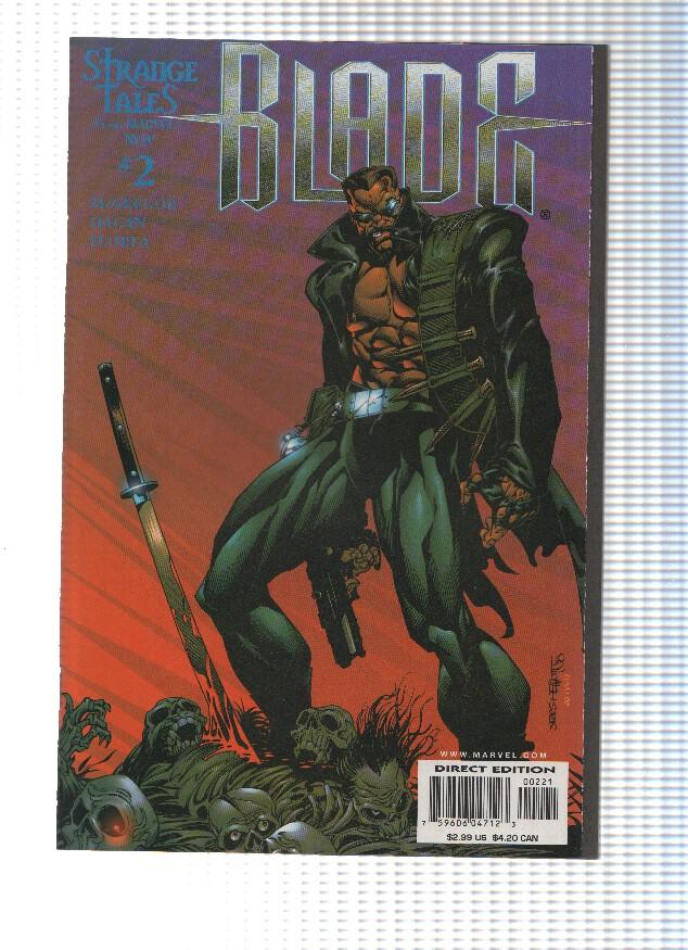 BLADE - Strange Tales, Mini-Serie, Numero 02A: Blood Allies II (MARVEL COMICS) 