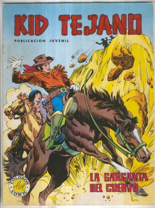 Kid Tejano, color numero 12: La garganta del cuervo