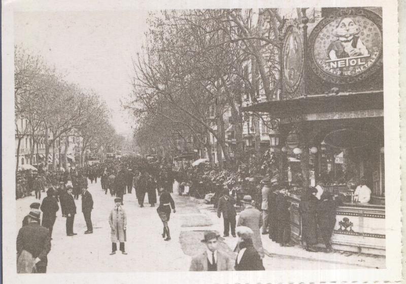 Postal 012542: Barcelona: Rambla de Canaletas
