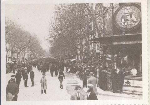 Postal 012542: Barcelona: Rambla de Canaletas