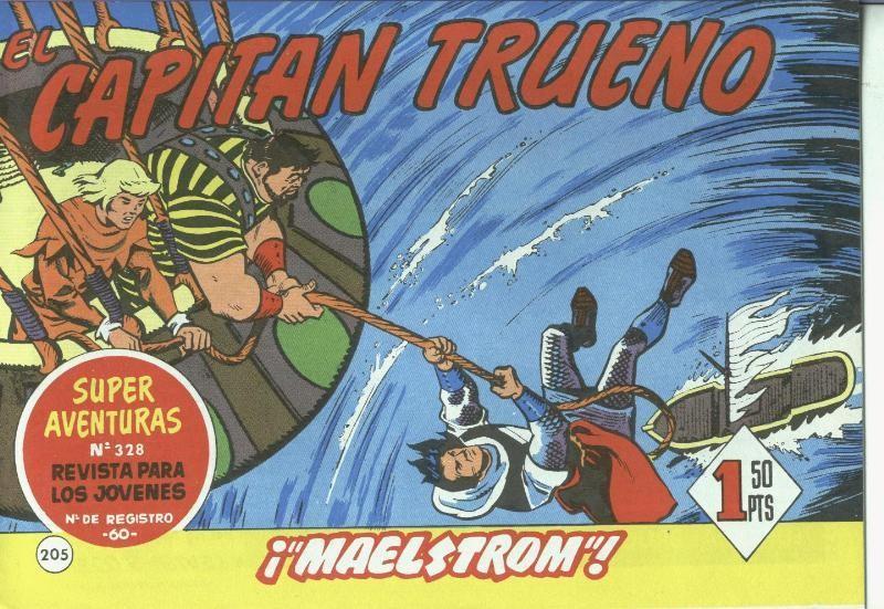 El Capitan trueno facsimil numero 205: Maelstrom