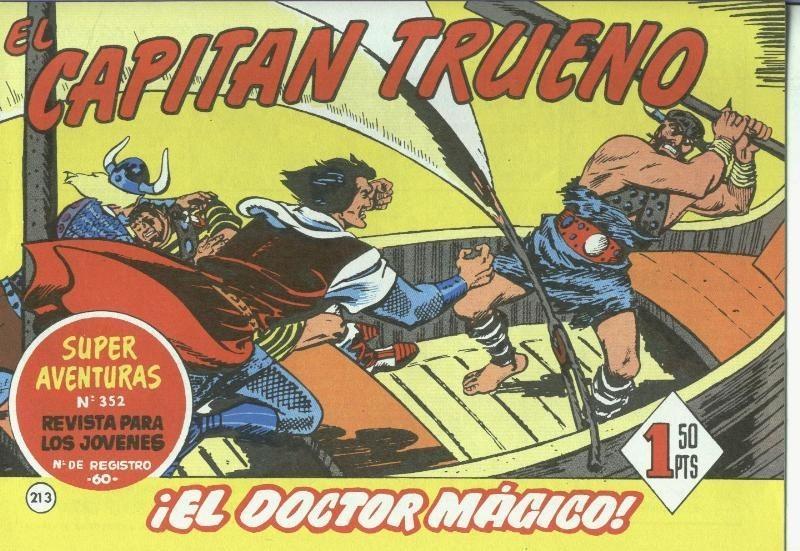 El Capitan trueno facsimil numero 213: El doctor magico