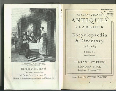 International Antiques Yearbook Encyclopaedia & Directory 1962-1963