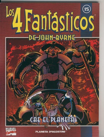 Coleccionable Los 4 Fantasticos de John Byrne numero 15