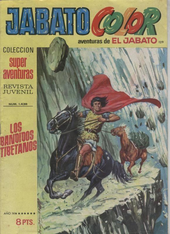 Jabato color primera epoca numero 129: Los bandidos tibetanos