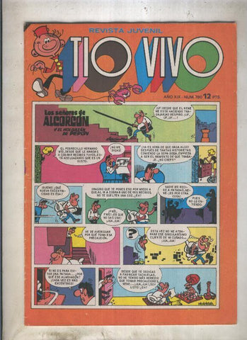 Tio Vivo segunda epoca numero 0780 (numerado 1 en trasera)