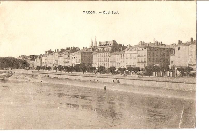 Postal 026821 : Macon, Qual Sud