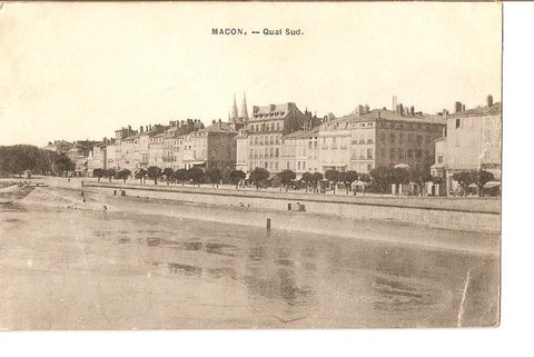 Postal 026821 : Macon, Qual Sud