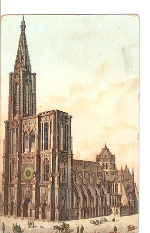 Postal 027379 : Strassburg, Münster. La Cathedrale