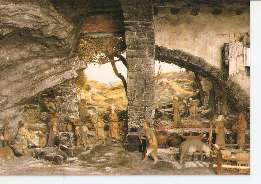 Postal 024452 : Naixement. Pessebre. Monestir de Solius (Baix Emporda)