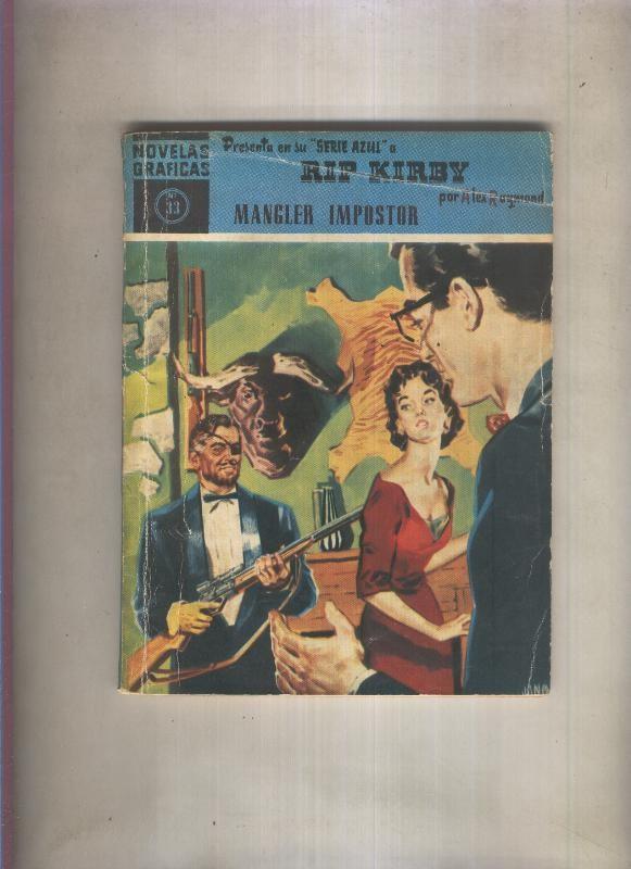 Serie Azul: Rip Kirby numero 33: Mangler impostor