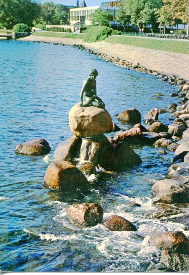 Postal 016654: COPENAHGEN - The little Mermaid
